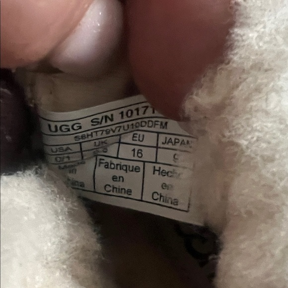 UGG Tan and Brown Kids Boots - Picture 3 of 5